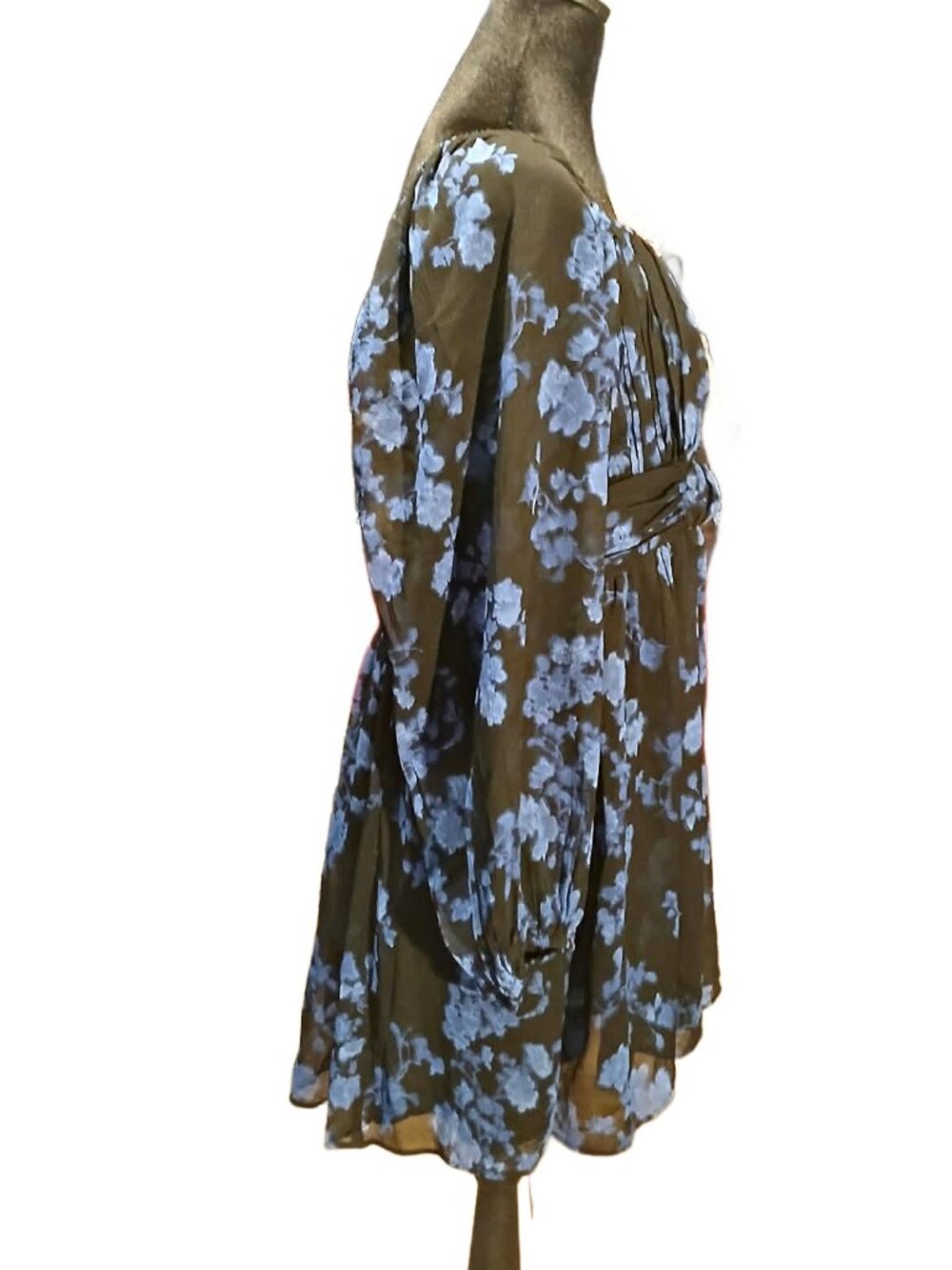 EXPRESS Long Sleeve Mini Dress - Picture 2 of 4